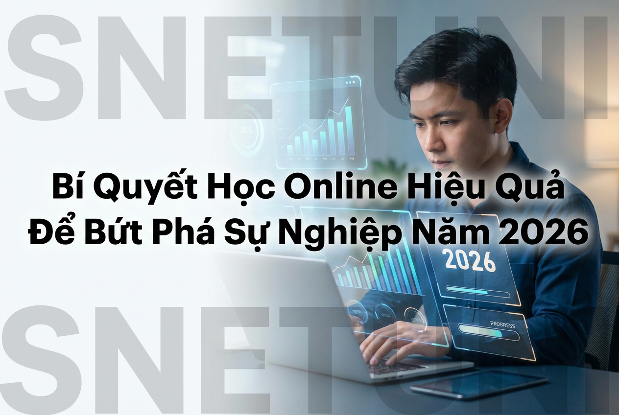 Bí Quyết Học Online Hiệu Quả Để Bứt Phá Sự Nghiệp Năm 2026