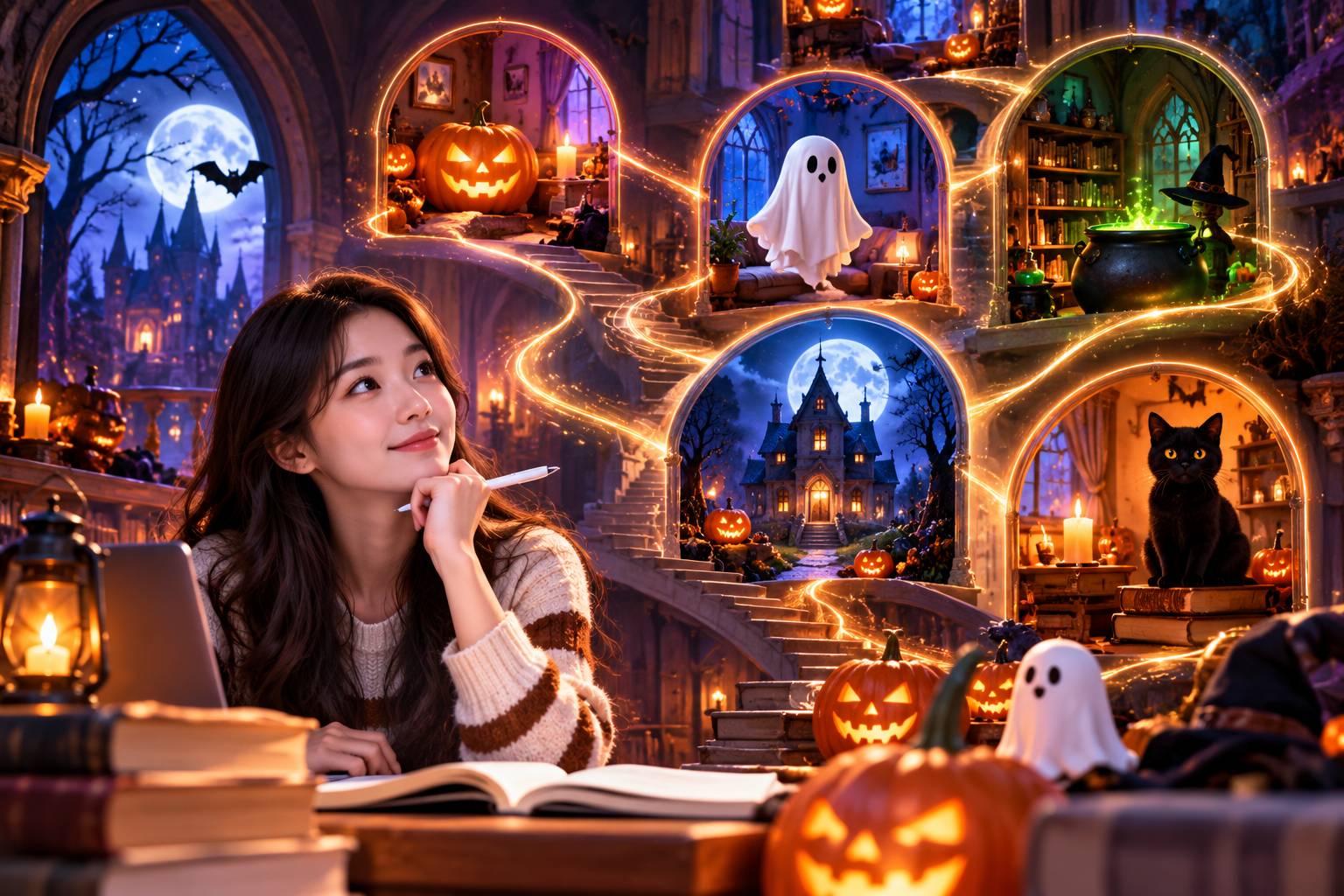 Cung Điện K&yacute; Ức: Mẹo Ghi Nhớ Kiến Thức Dịp Halloween