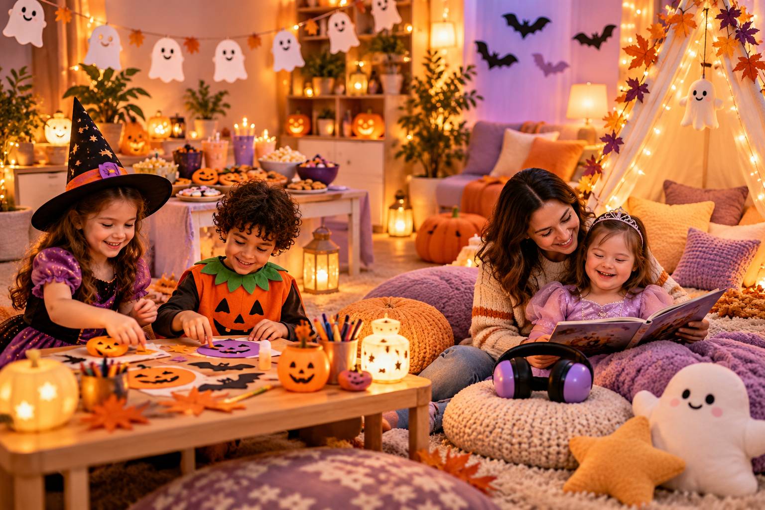 Halloween Th&acirc;n Thiện Gi&aacute;c Quan: C&aacute;ch Tổ Chức Để Ai Cũng Vui