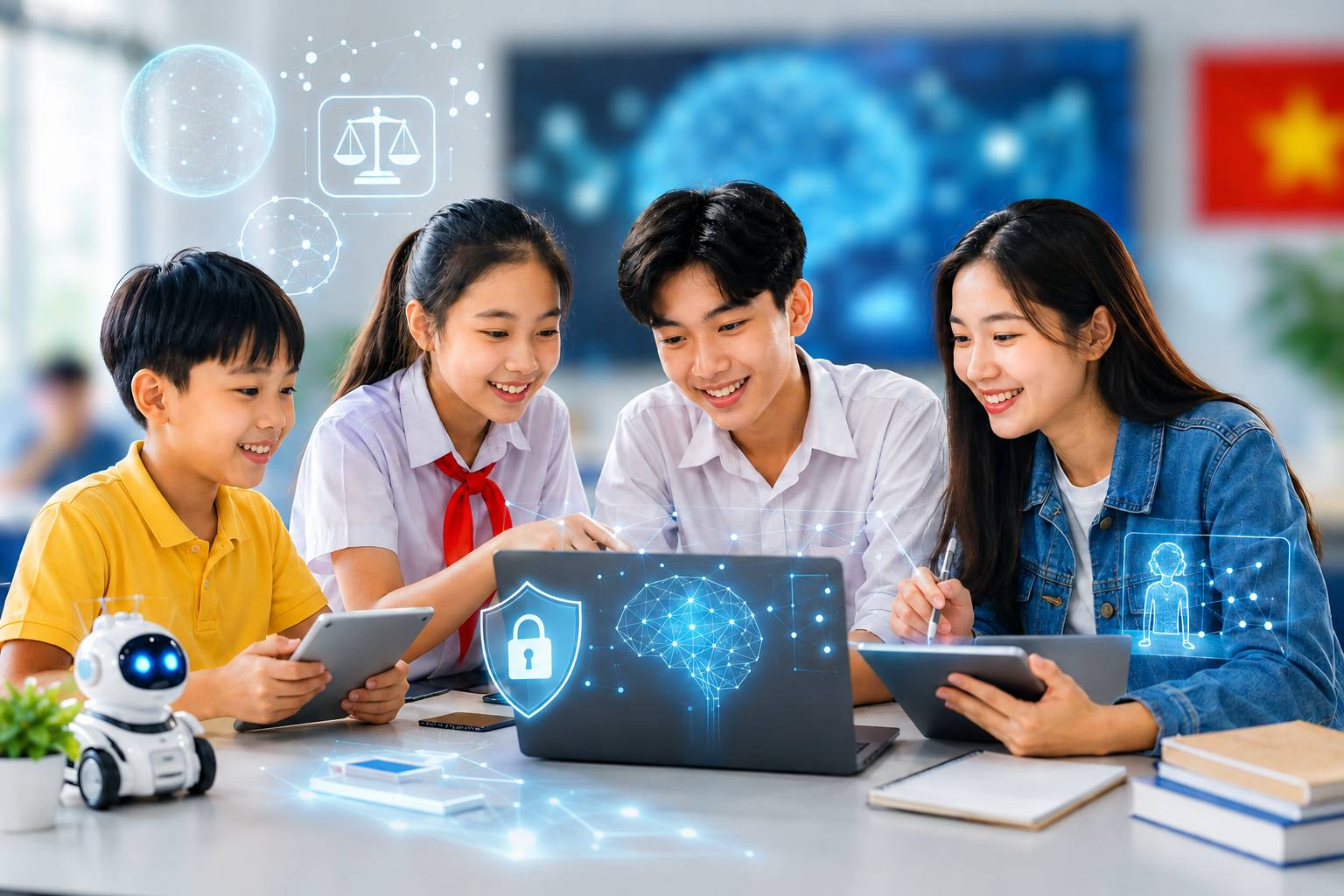 Học sinh cần nắm được nguyên lý vận hành AI để áp dụng hiệu quả 
