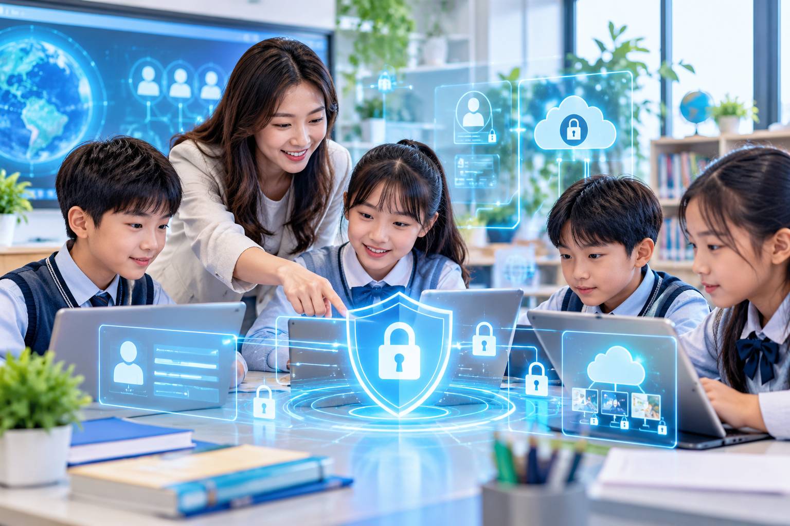 Môi trường học đường năm 2026 kỳ vọng sẽ khai thác tối đa lợi ích của trí tuệ nhân tạo mà vẫn hạn chế được tối đa các rủi ro công nghệ