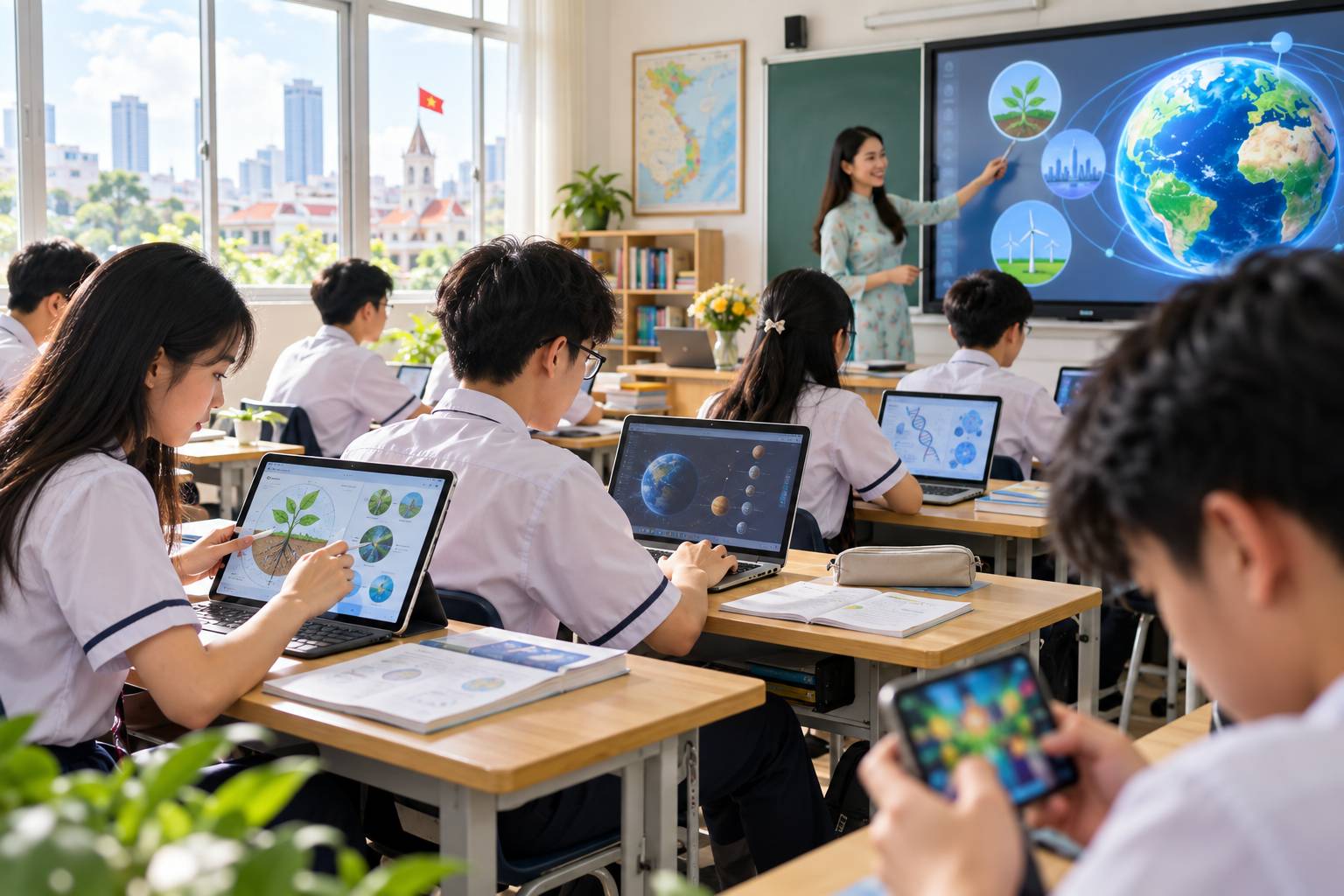 AI mang lại cả cơ hội đột phá lẫn những thách thức lớn đối với năng lực tư duy của học sinh 