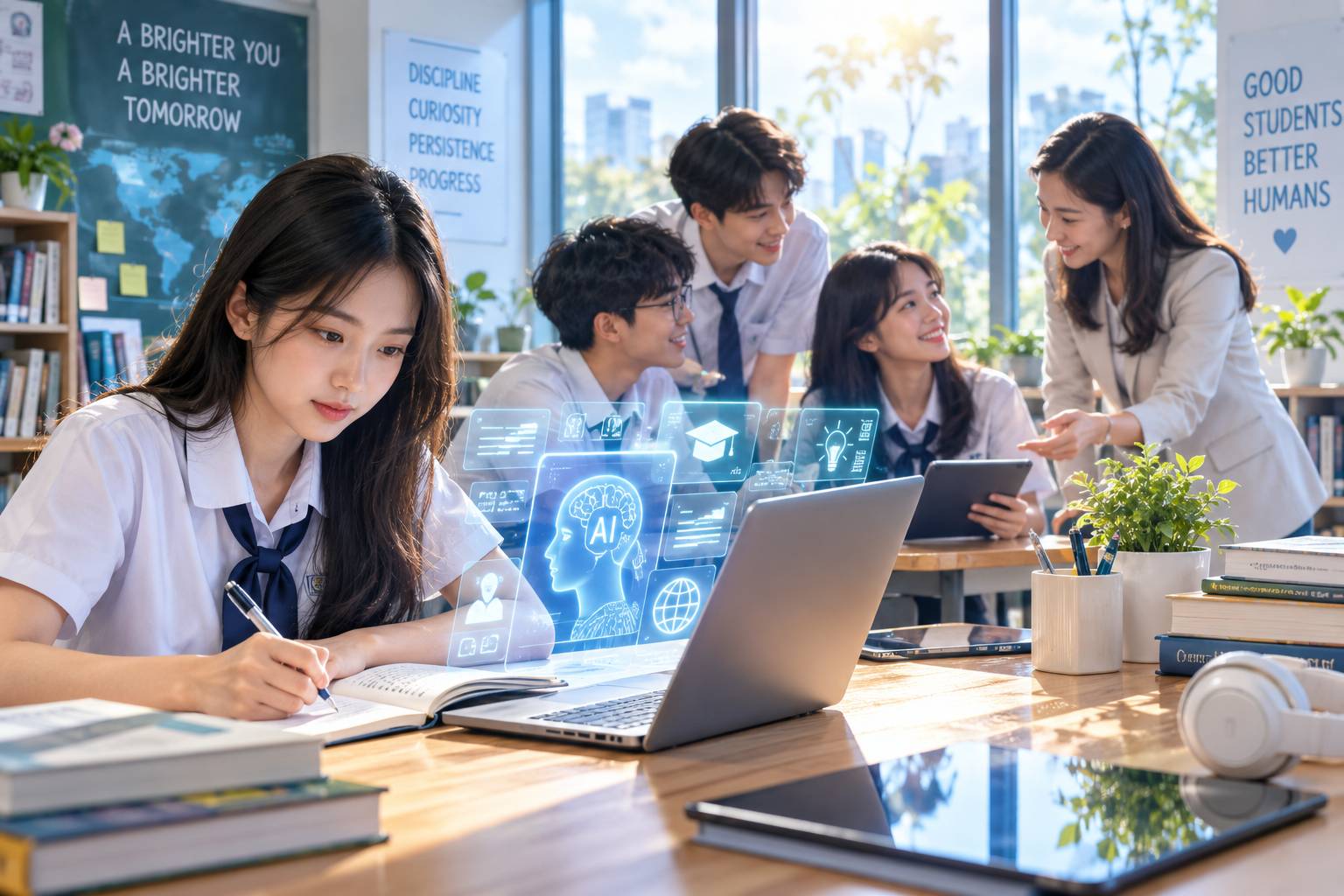 Áp dụng AI đúng cách và chủ động tự học để đạt kết quả học tập cao và hiệu quả 