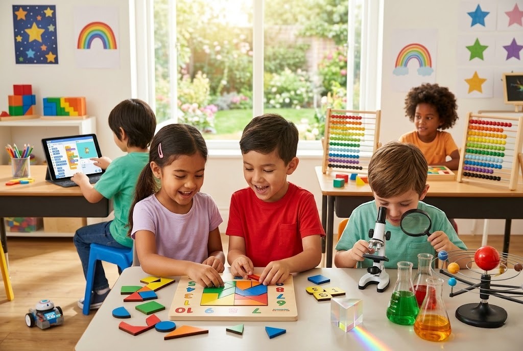 Toán tư duy và khoa học có vai trò quan trọng trong phát triển trí thông minh và khơi dậy đam mê