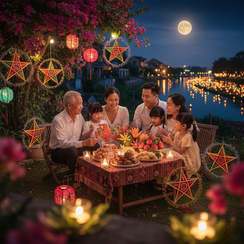 Vui Tết Trung thu đoàn viên - Gắn kết tình thân - Ấm áp sum vầy 