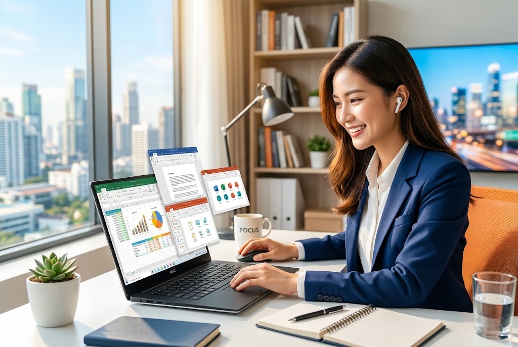 Học tin học văn phòng online trên nền tảng học tập giáo dục tương tác trực tuyến SnetUni mang lại nhiều lợi ích bất ngờ 