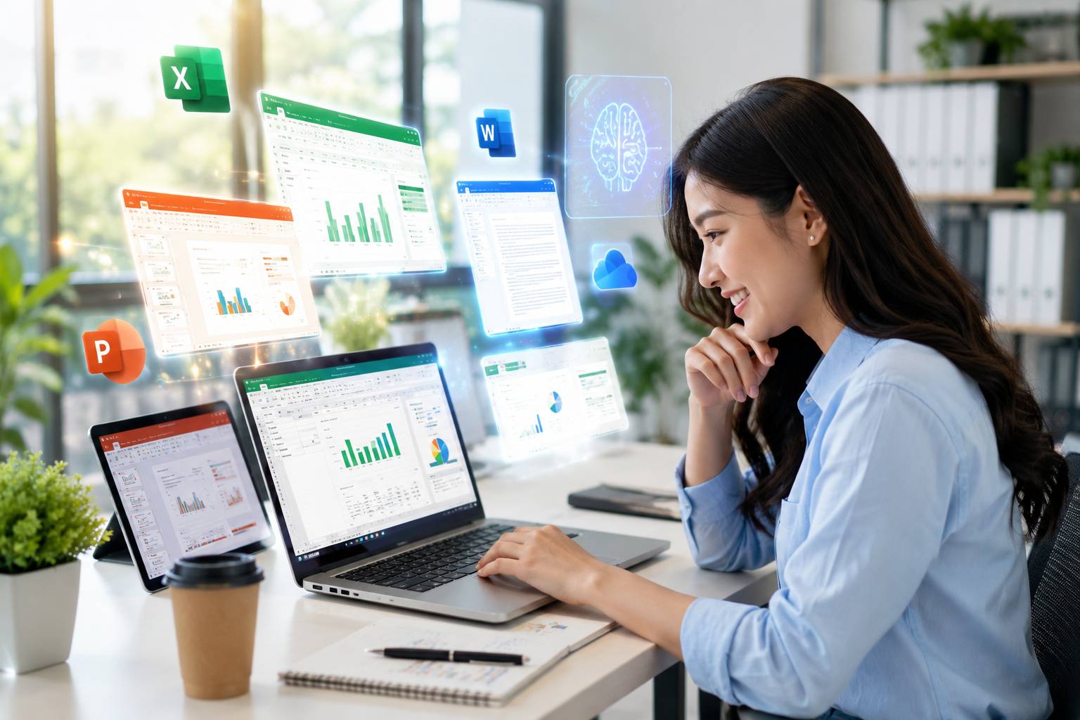 Ứng dụng thực chiến mẹo thành thạo tin học văn phòng kết hợp với AI trên nền tảng giáo dục Snetuni