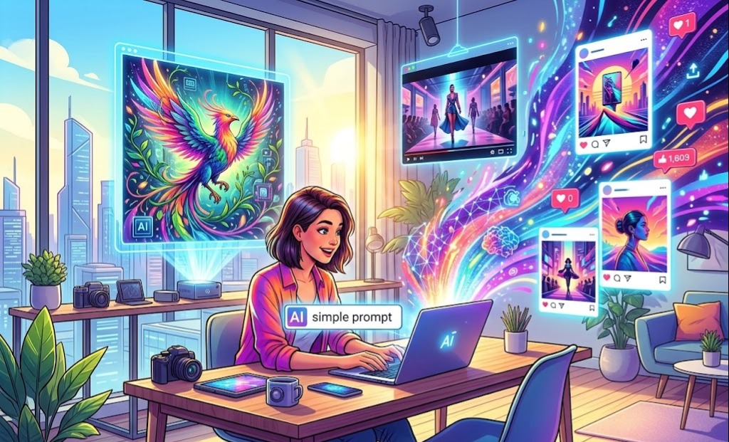 Nâng tầm sáng tạo thiết kế với AI