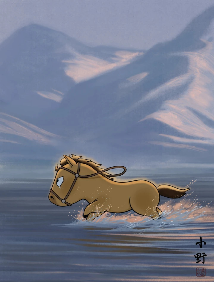 Tinh thần thép của chú ngựa nhỏ luôn nỗ lực vượt lên hoàn cảnh 