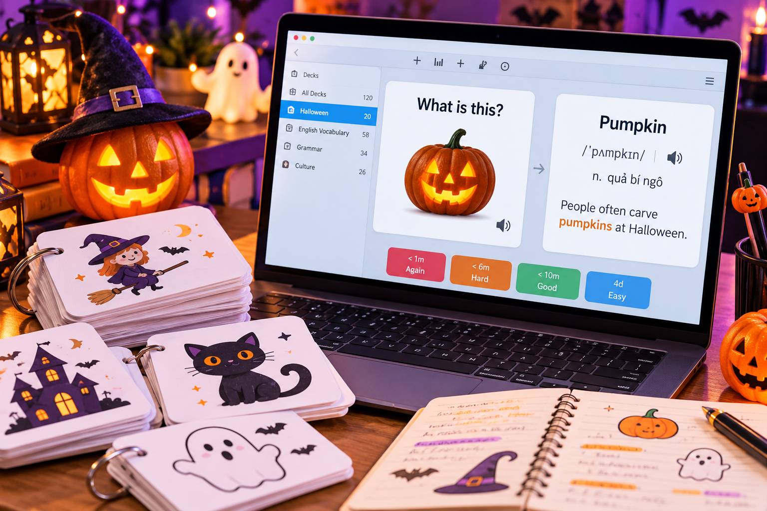  Hướng dẫn các bước tạo bộ bài mới Create Deck trên phần mềm Anki Desktop chi tiết