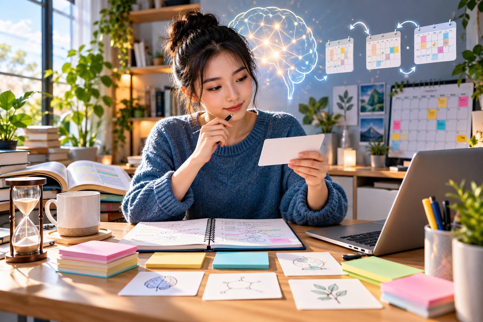 Sự phối hợp nhịp nhàng giữa hai kỹ thuật này tạo ra hiệu ứng cộng hưởng mạnh mẽ, giúp bạn ghi nhớ kiến thức bền vững và học sâu hơn