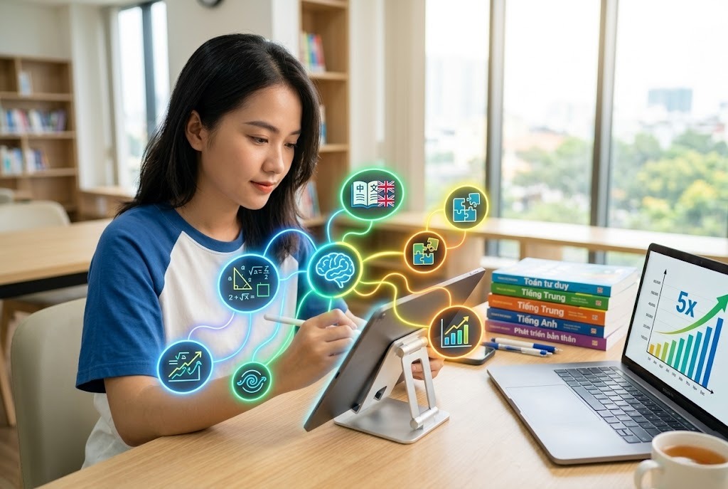 Học sâu là học với chất lượng tư duy cao hơn trong từng phút giây