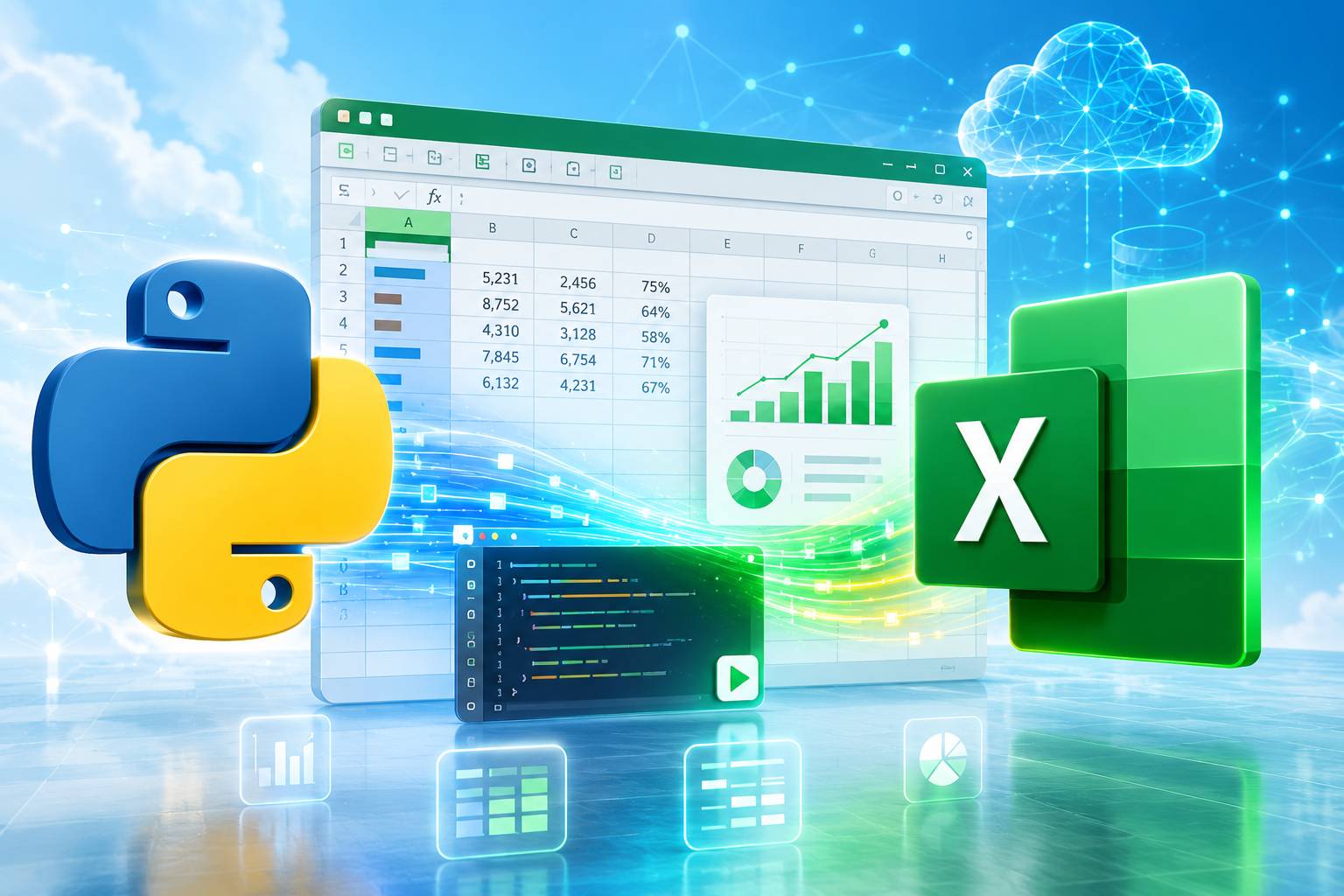 Python trong Excel giúp sinh viên phân tích dữ liệu hiệu quả 